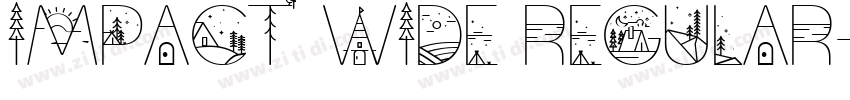 Impact Wide Regular字体转换